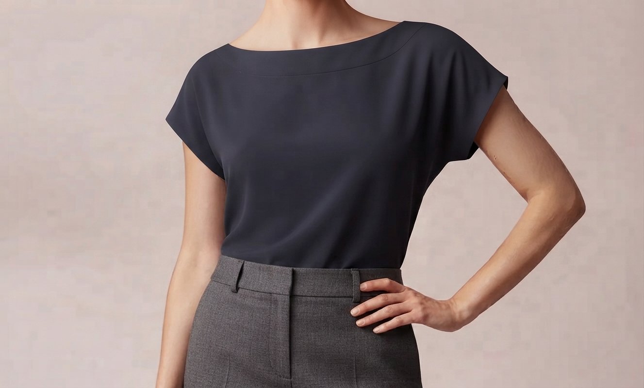 necklines for inverted triangle body shapes